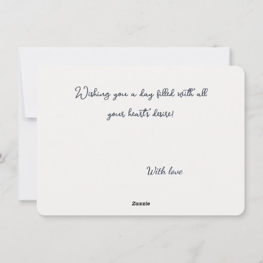 Rustieke rode appels, bloemen en lint feestdagenkaart (Achterkant)