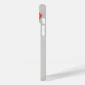 Rustieke rode aquarel papavers Case-Mate iPhone case (Achterkant / Links)