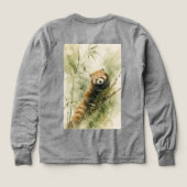 Rustieke Rode Panda Charme (Achterkant)