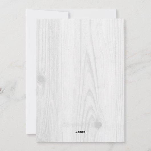 Rustieke  rode vrachtwagen familie foto Kerstmis Feestdagenkaart (Achterkant)