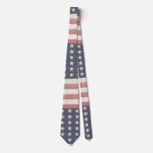 Rustieke rode witte en blauwe  vlag