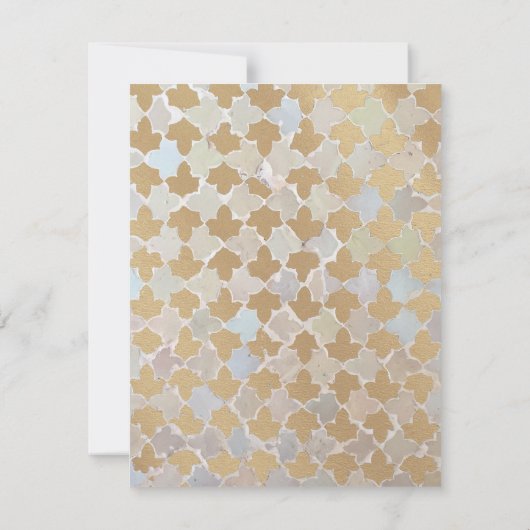 Rustieke Romance bruiloft | repetitiediner uitnodi Kaart (Achterkant)