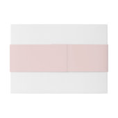 Rustieke romantische bloemenbos uitnodigingen wikkel (Achterkant Voorbeeld)