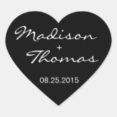 Rustieke Romantische Suite Bruiloft label (Voorkant)