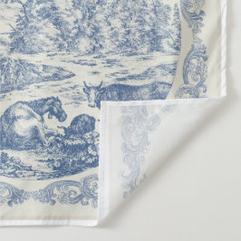 Rustieke Romantische Vintage Delft Blauwe Tegels P Wandkleed