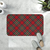 Rustieke Rood en Groen Plaid Clan Stewart Tartan Badmat