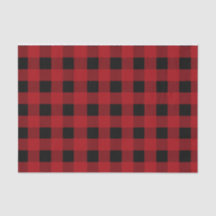Rustieke rood en zwart Buffalo Plaid