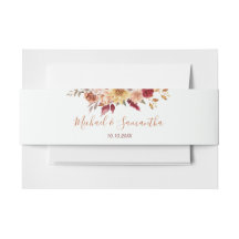 Rustieke Roos en Chrysanthemum Herfst Bruiloft