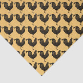 Rustieke Rooster Chinees Nieuwjaar 2017 Tissue P Tissuepapier (Detail)