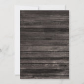 Rustieke Roze Crème Bloemen Verjaardag Bedankkaart (Achterkant)