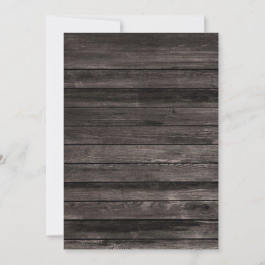 Rustieke Roze Crème Bloemen Verjaardag Bedankkaart (Achterkant)