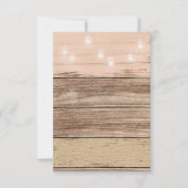 Rustieke roze hout en lantaarns (Achterkant)