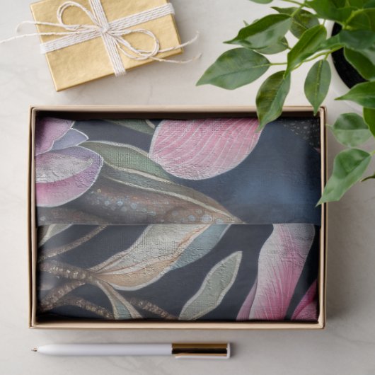  rustieke roze koi vis decoupage tissuepapier (Geschenk)