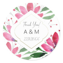 Rustieke Roze Lotus Waterverf Bloemenkunst