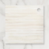 Rustieke Roze Roze Cottage Tuin Bruiloft Bedankjes Labels (Achterkant)