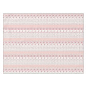 Rustieke  Roze Rozen Franse boerderij Tafelkleed (Voorkant (Horizontaal))