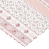 Rustieke  Roze Rozen Franse boerderij Tafelkleed (Gekanteld)