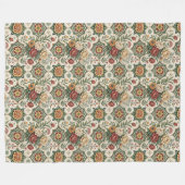 Rustieke Rozen Deken Delicate Shabby Chic Style (Voorkant (Horizontaal))