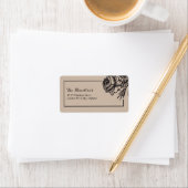 Rustieke Rozen Elegante bruiloft Adresetiketten Etiket (Insitu)