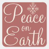 Rustieke rust op aarde Stickers (Voorkant)