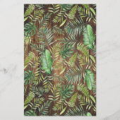 Rustieke Safari Over of Onder Baby shower Game Kaa Flyer (Achterkant)