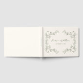 Rustieke salie  Bloemen Lijst bruiloft Gastenboek (Volledig)