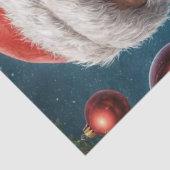 Rustieke Santa Christmas Decoupage Papier (Detail)