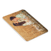 Rustieke Save The Date-fotomagneet Magneet (Rechterzijde)