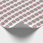 Rustieke Scandinavische Gnome Love Cadeaupapier (Hoek)