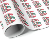 Rustieke Scandinavische Gnome Love Cadeaupapier (Rol Hoek)