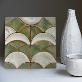 Rustieke Schalen Faux Relief Keramische Tegel Tegeltje