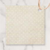 Rustieke Schattigee Waterverf Geboorte Kerstmis |  Bedankjes Labels (Achterkant)