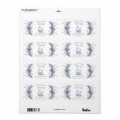 Rustieke Schetched Boerderij Ei Karton Label (Full Sheet)