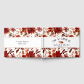 Rustieke Schoonheid Bloemige Boheemse Watercolor T Gastenboek (Volledig)