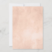 Rustieke schoonheid Floral Bachelorette Party uitn Kaart (Achterkant)