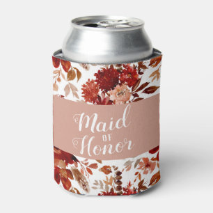 Rustieke schoonheid Floral ingelijst Bohemian Maid Blikjeskoeler