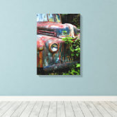 RUSTIEKE SCHOONHEID ~ Ingewikkeld Canvas (Insitu (Houten vloer))