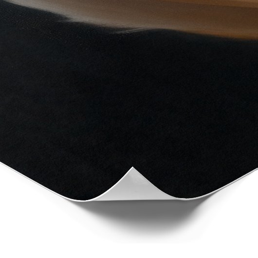 Rustieke schoonheid met kip poster (Hoek)