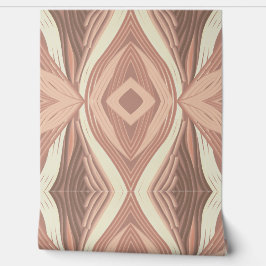 Rustieke schoonheid van verweven buizen behang