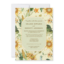 Rustieke schoonheid Zonnebloem Botanische bruiloft