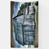 Rustieke schuur Boerderij Truck Tractor Hen Spandoek (Verticaal)