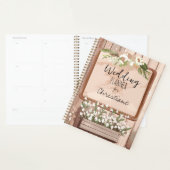 Rustieke Schuur Bruiloftsplanner | Foto & Naam Ont Planner (Display)