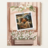Rustieke Schuur Bruiloftsplanner | Foto & Naam Ont Planner (Achterkant)