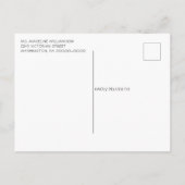 Rustieke schuur foto couples bruiloft uitnodiging (Achterkant)