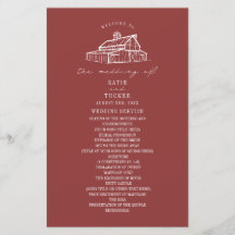 Rustieke schuur gedempt rood Boerderij bruiloft pr