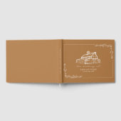 Rustieke schuur Goldenrod Boerderij bruiloft gaste Gastenboek (Volledig)