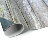 Rustieke schuur-hout botanische kruiden cadeaupapier (Rol Hoek)