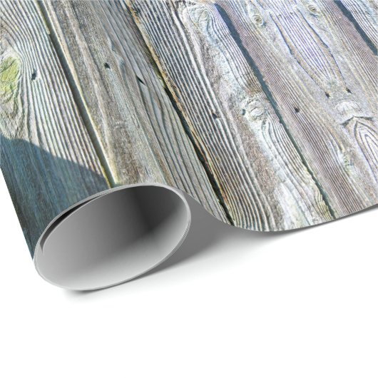 Rustieke schuur-hout botanische kruiden cadeaupapier (Rol Hoek)