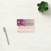 Rustieke schuur Hout Country Chic paarse lila Post-it® Notes (Kantoor)