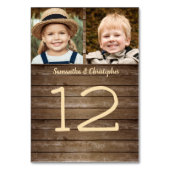 Rustieke schuur hout door de jaren heen Foto bruil Kaart (Achterkant)